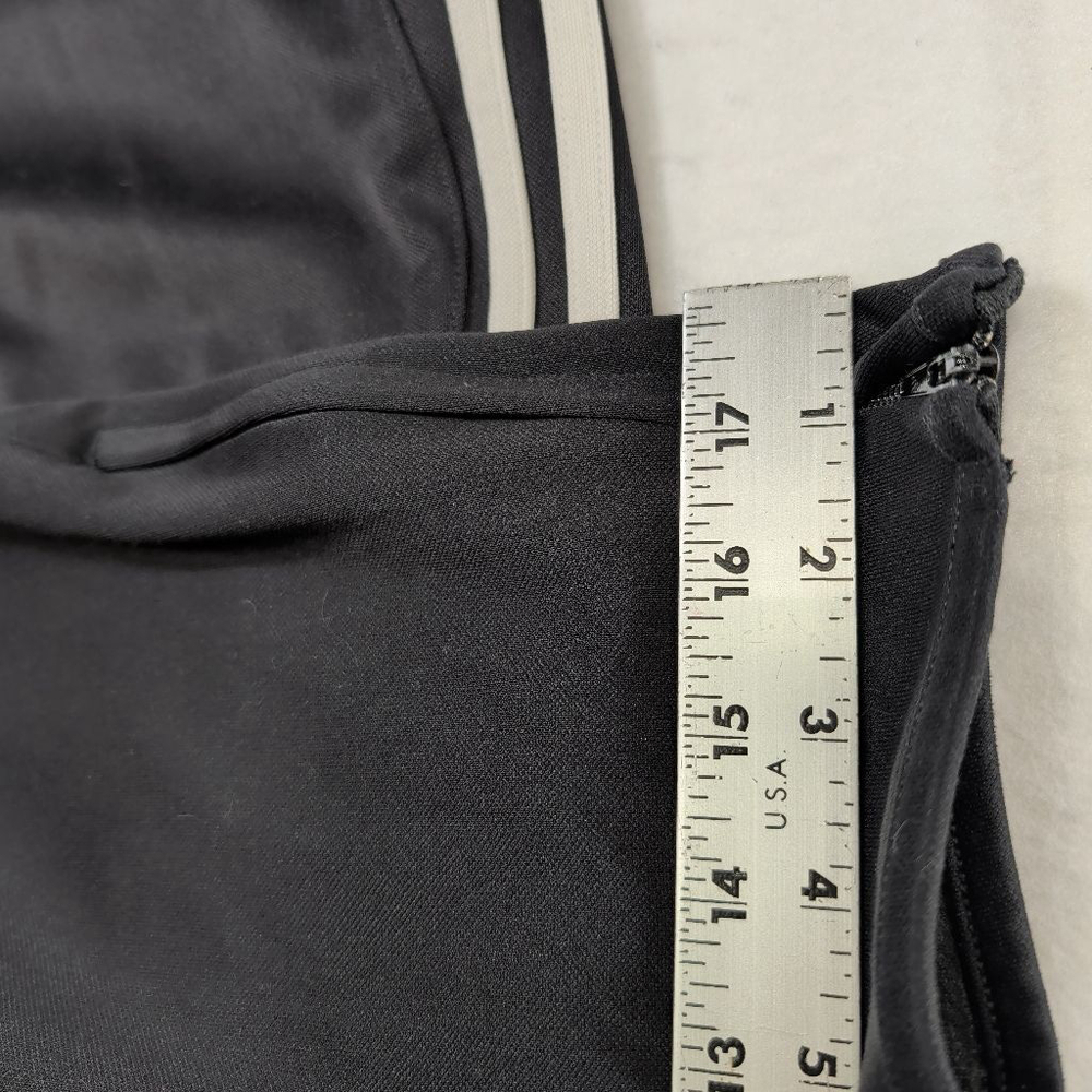 Women's Adidas Black and White Track Pants Size M - Picture 5 of 11